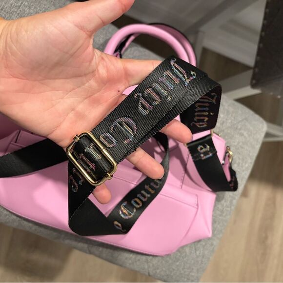 Juicy Couture Love Mode Satchel Fondant Pink‎ Purse - Picture 5 of 7
